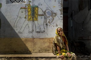 The Indian woman traditional rituals