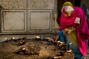 The Indian woman traditional rituals