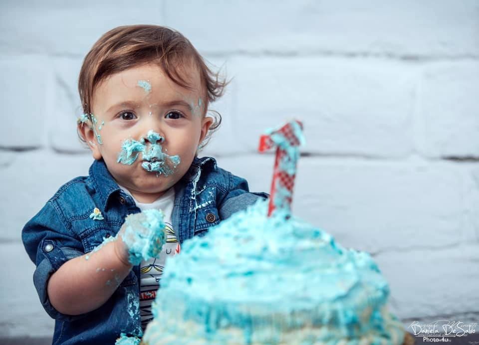 Smash the Cake servizio fotografico bambini Reggio Calabria